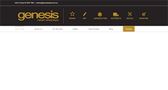 Desktop Screenshot of genesisinstoremarketing.com.au